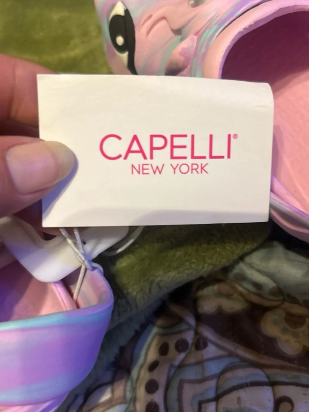 Capelli of New York Kids Unicorn Clogs - Pink & Pastel Swirl
